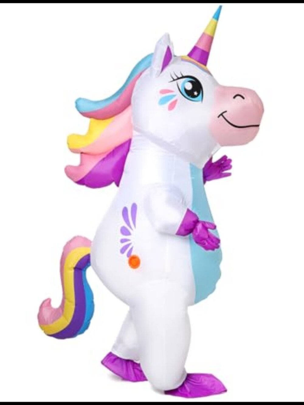 Inflatable Unicorn Costume Adult Funny Halloween Suit